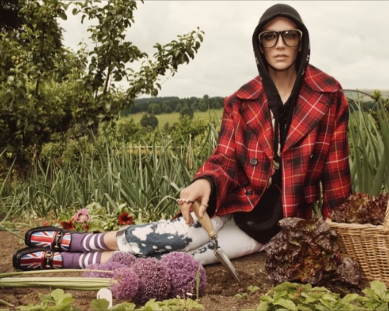 Hannelore Knuts for Gucci 2017 Resort / Cruise collection. Lensed by Glen Luchford