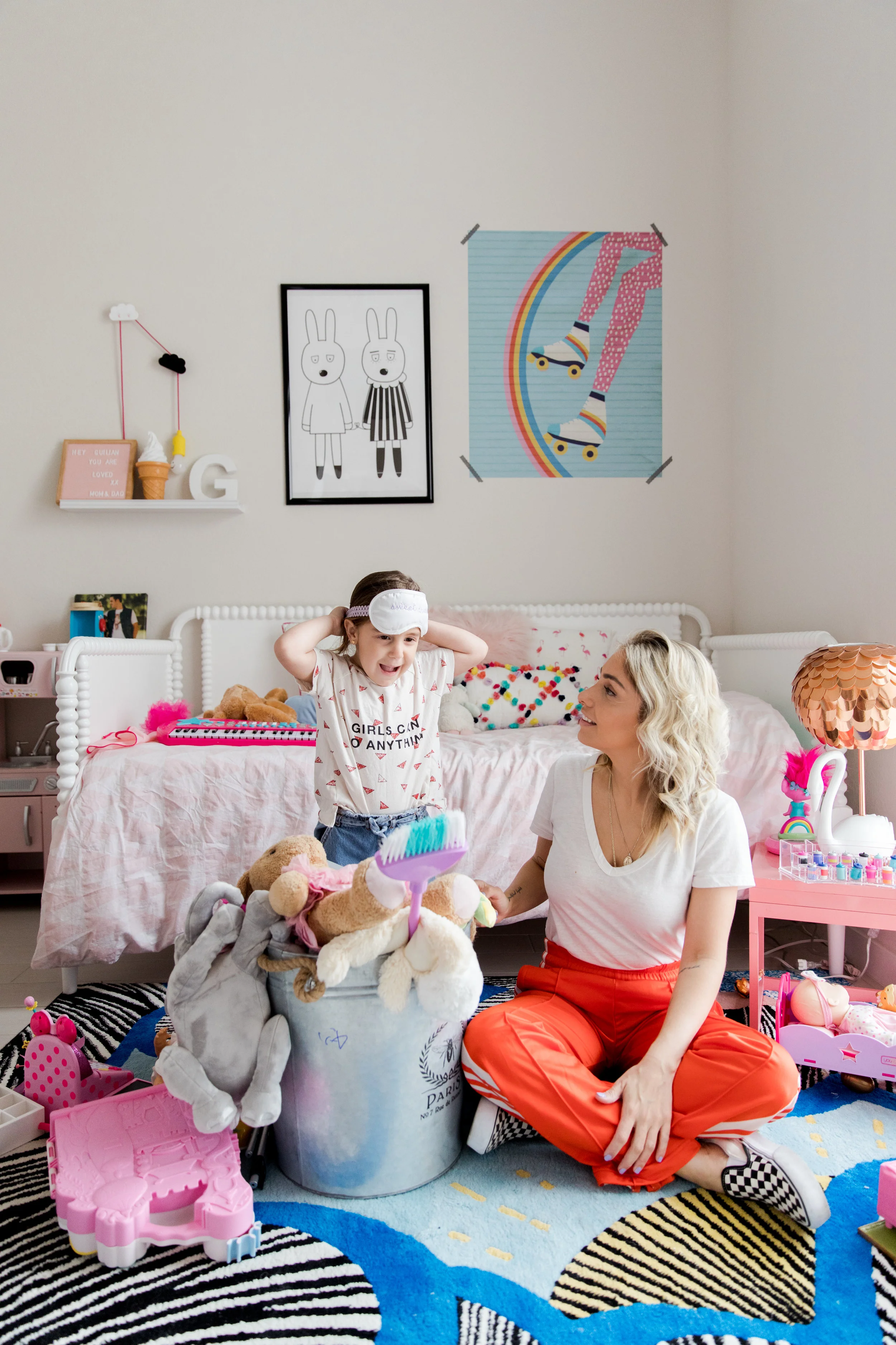 Spring has sprung! Kinda like the clutter of toys in G's closet. Not sure about you, but this momma right here does a spring cleaning every 4-6 months, at least. I give away, throw away, or sell any toys that G has not played with in a while (30 days or more, on average). For us its a bit easy, since Giuliana plays with certain toys on a consistent basis. So, every season I know what she's into. Once she's done and not interested anymore she puts it away in one of the toys bins. Here are a few things I do during my spring cleaning, that I'd love to share with you all: 1. Make sure your kids are not around when purging their toy bins & closet. 2. Take everything out to a large organized space (like a living or family room). 3. Make 3 piles: give away , throw away , sell (usually expensive electronics). 4. Once you get rid of items, pack them up and take them to goodwill or any local donation center that accepts gently used toys. 5. For those items that you want to sell, I suggest posting on Offer Up, Let, Facebook Market or another local market. 6. Once you have cleaned it all up, get yourself clear containers and organize all items by category. For example: all LOL dolls, all Shopkins, all Disney figurines, etc. Each respective group of toys have a bin. Label them so you know what they are. Once you are all done with your spring cleaning, show your child what you just did and explain the benefits of giving away toys to those that are less fortunate. Teach them how to practice generosity! Thanks for stopping by! XX