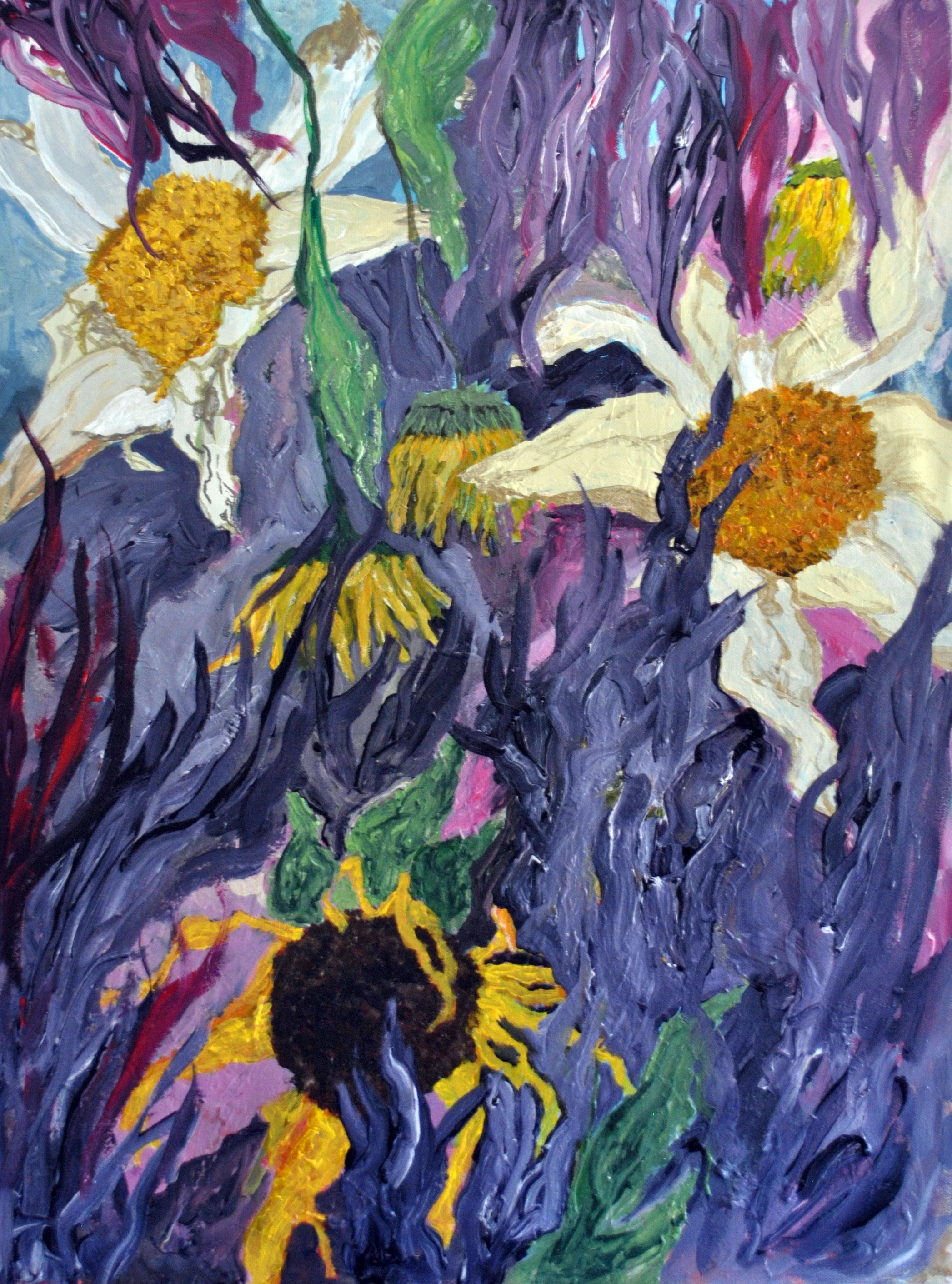 Flowers with Purple #214
