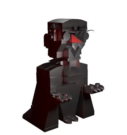 Dracula Lego Hard-Surface Modeling Study