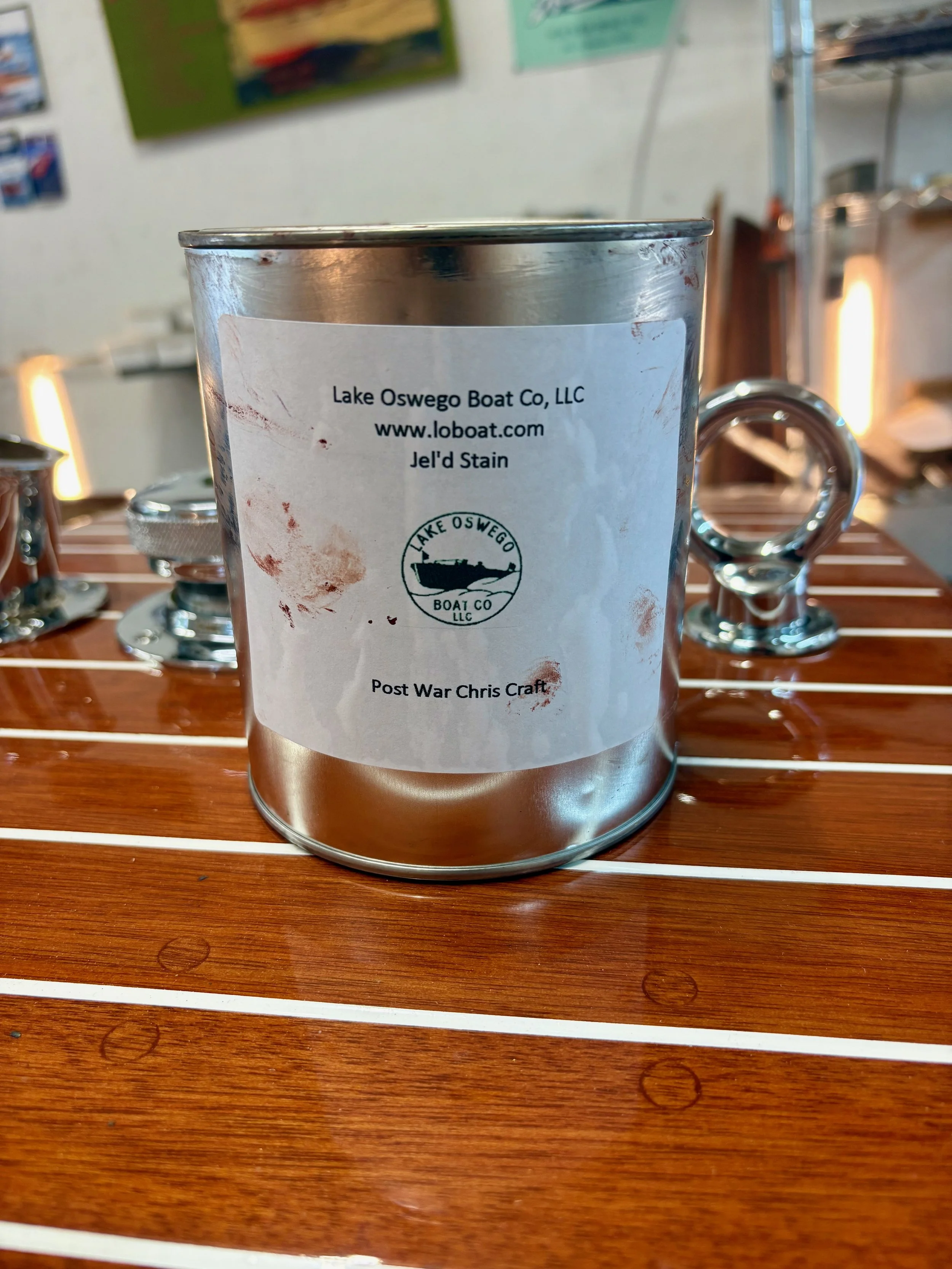 Jel'd Stain 32 oz - "Red" hull colors ONLY available in 32oz cans