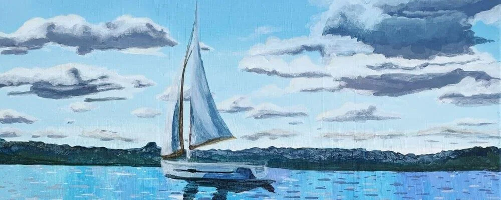 Sailing Adventures - an interview with British sailor Tracy Edwards MBE by artist Sara Kabariti