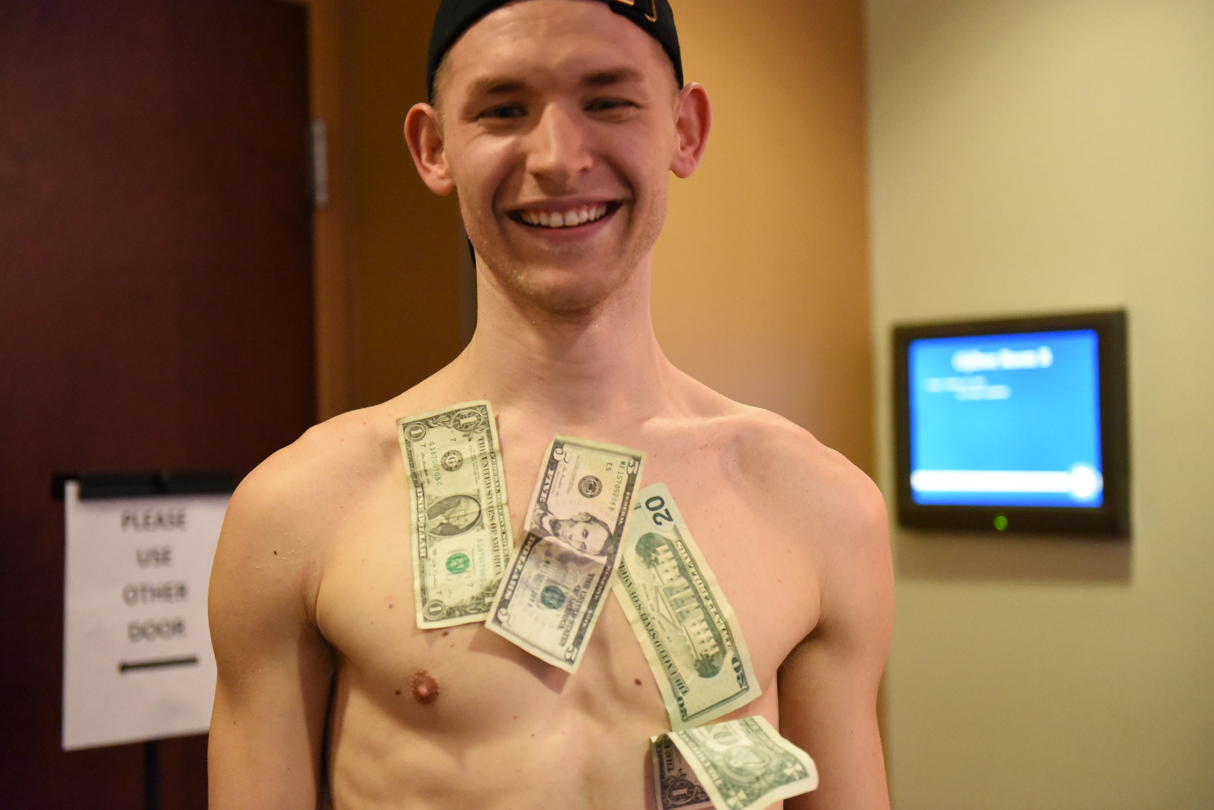Bryton workin' it for an important cause!