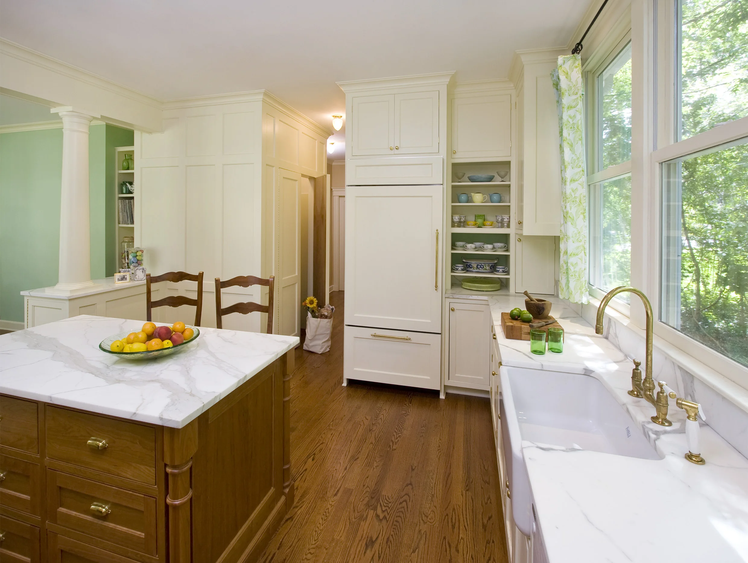 Victorian Home With Italian Inspired Design Kitchen Remodel in Maplewood, NJ by Clawson Architects project photo 5