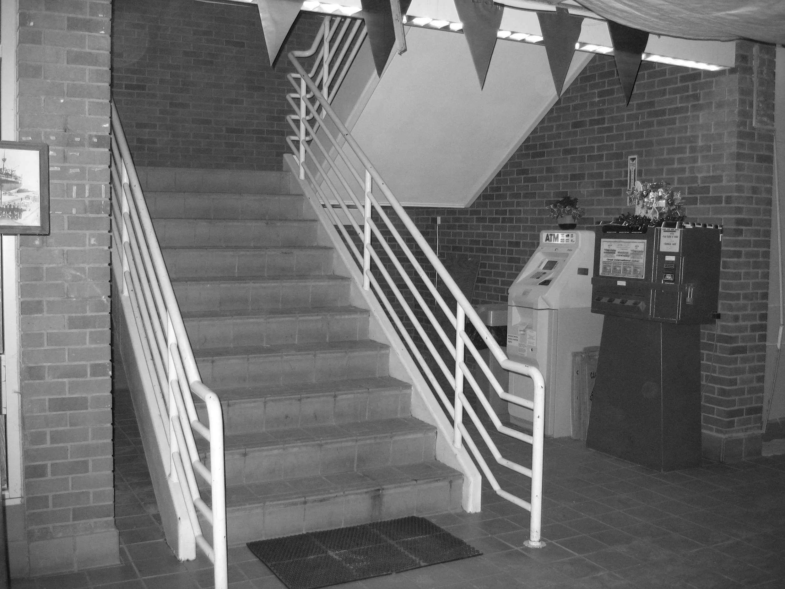 Before: SCI entry stair