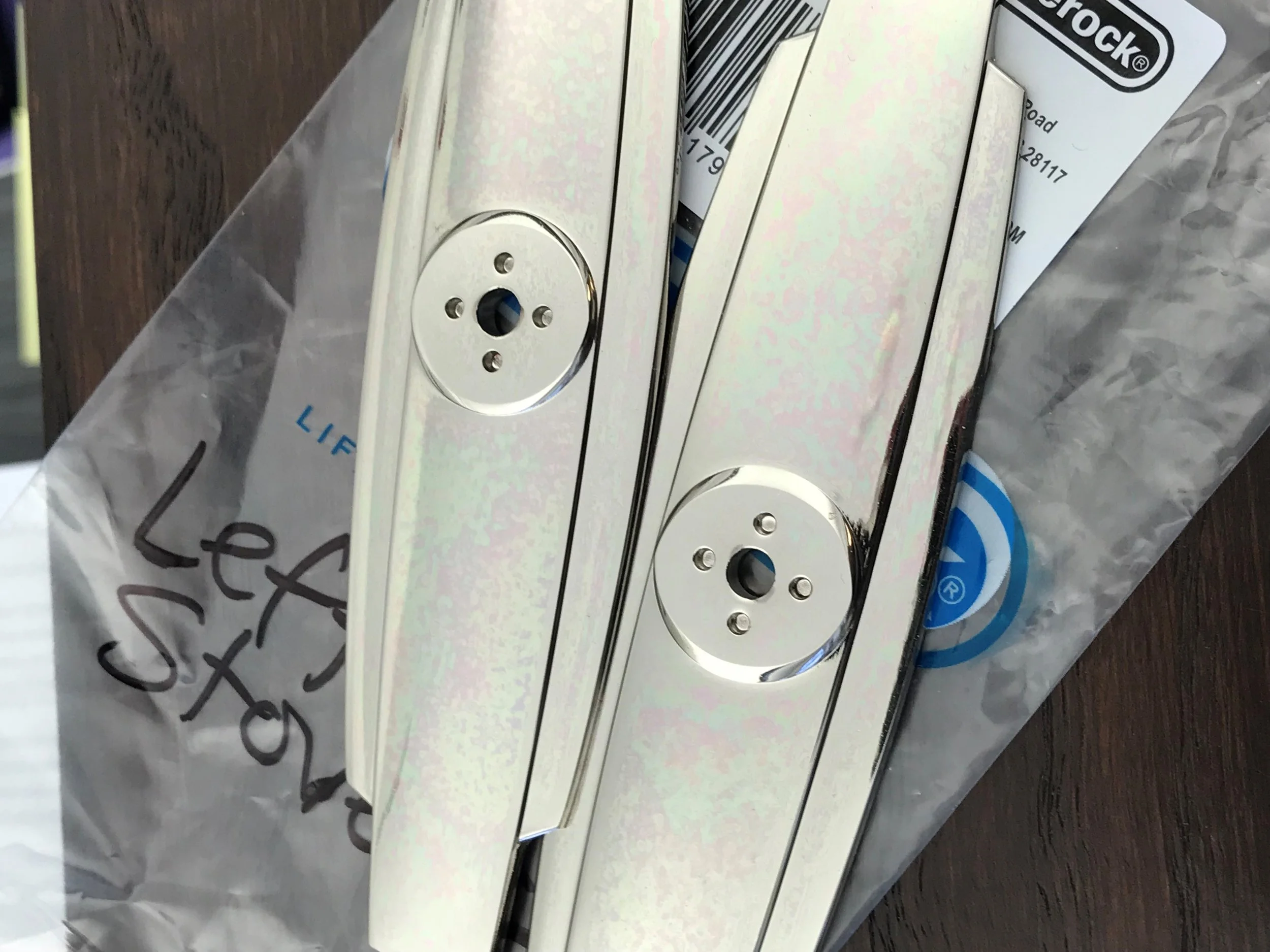 Hardware that arrived damaged