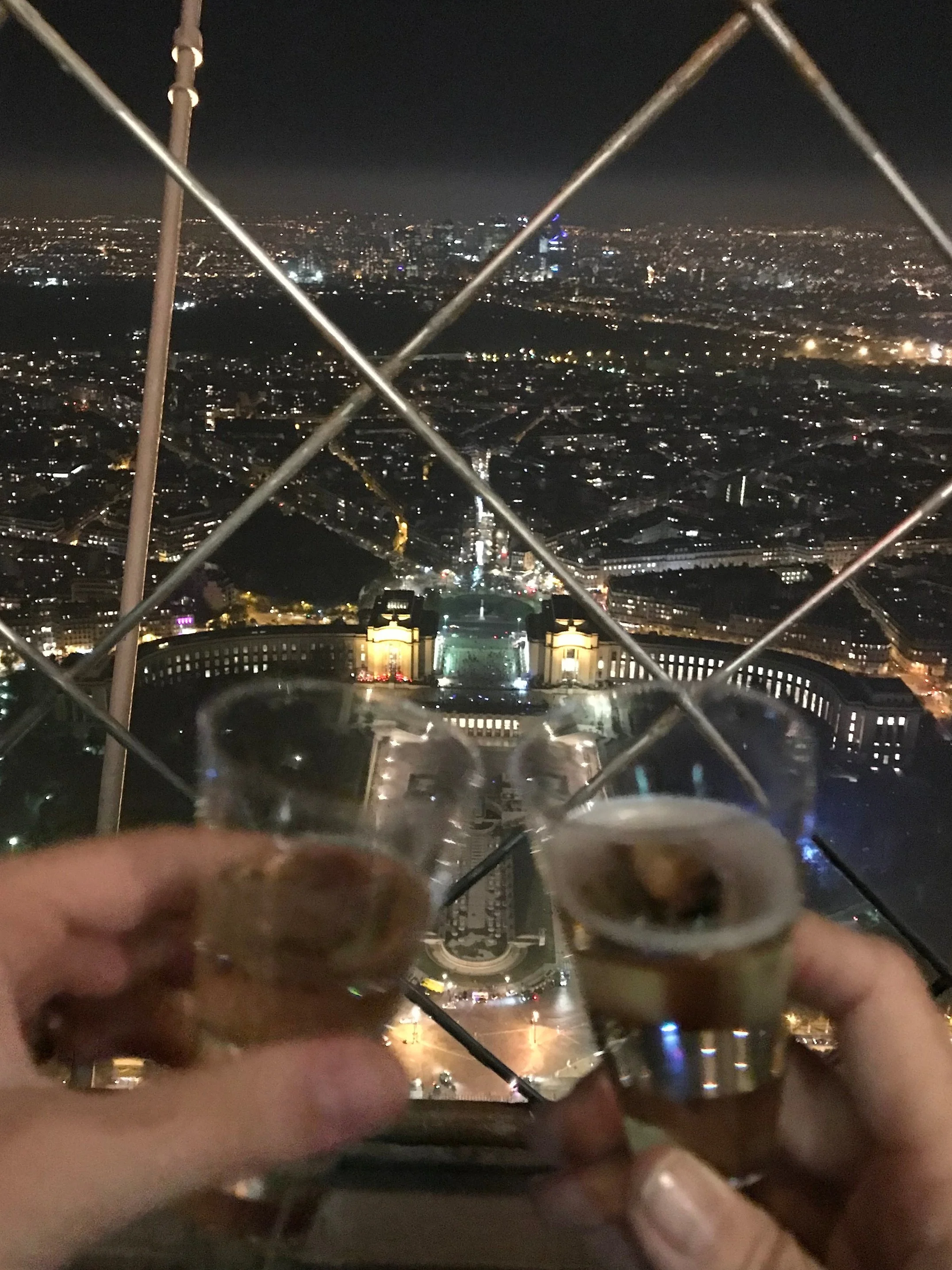 Bucket list item …both been to Paris …but never together.