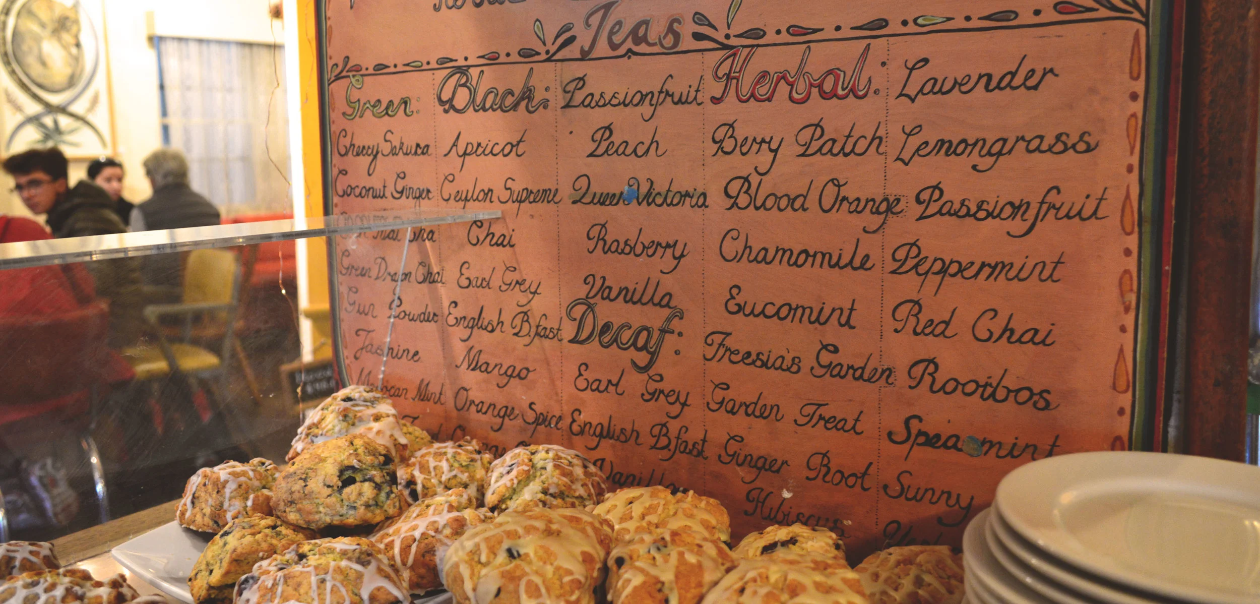 Pannikin La Jolla pastries in the morning 