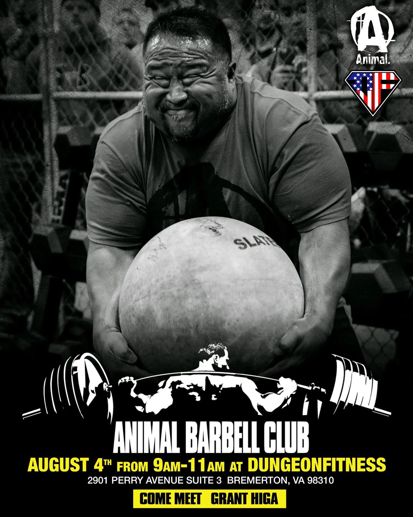 Animal Barbell Club - Meet and greet with Grant Higa