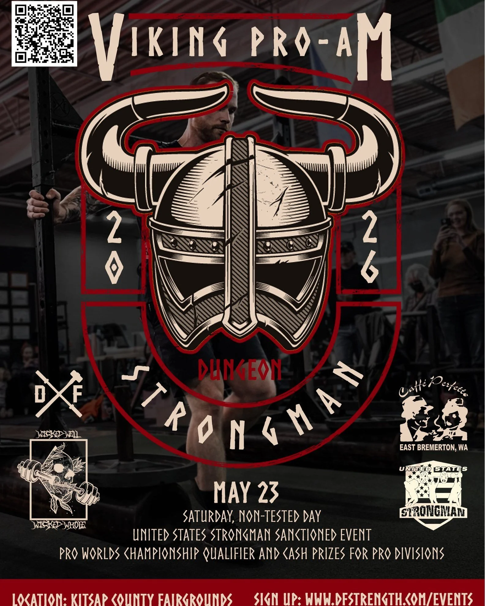 VIKING PRO-AM IS COMING&hellip; ARE YOU READY?
This isn&rsquo;t just another competition &mdash; it&rsquo;s your shot to step into the arena and prove your strength.

📍 Kitsap County Fairgrounds
📅 May 23 (Pro Day &ndash; Non-Tested)
📅 May 24 (Amat