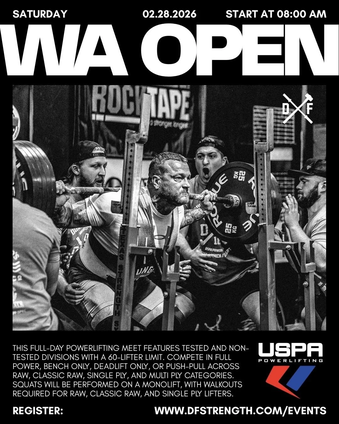 USPA Tested and Open 2026 Washington State Open