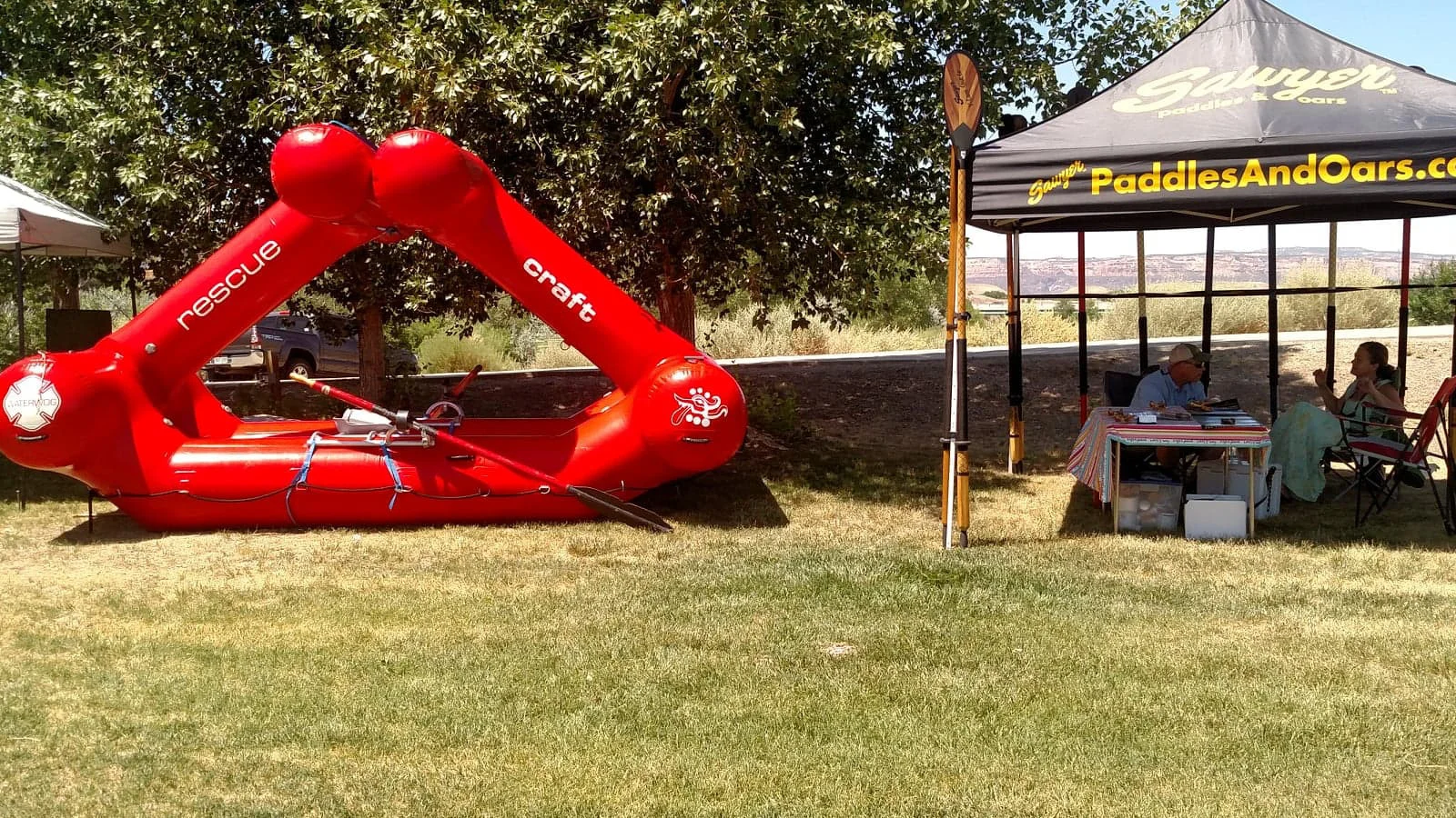 Rock n Raft fundraiser with Sawyer Paddles and Oars