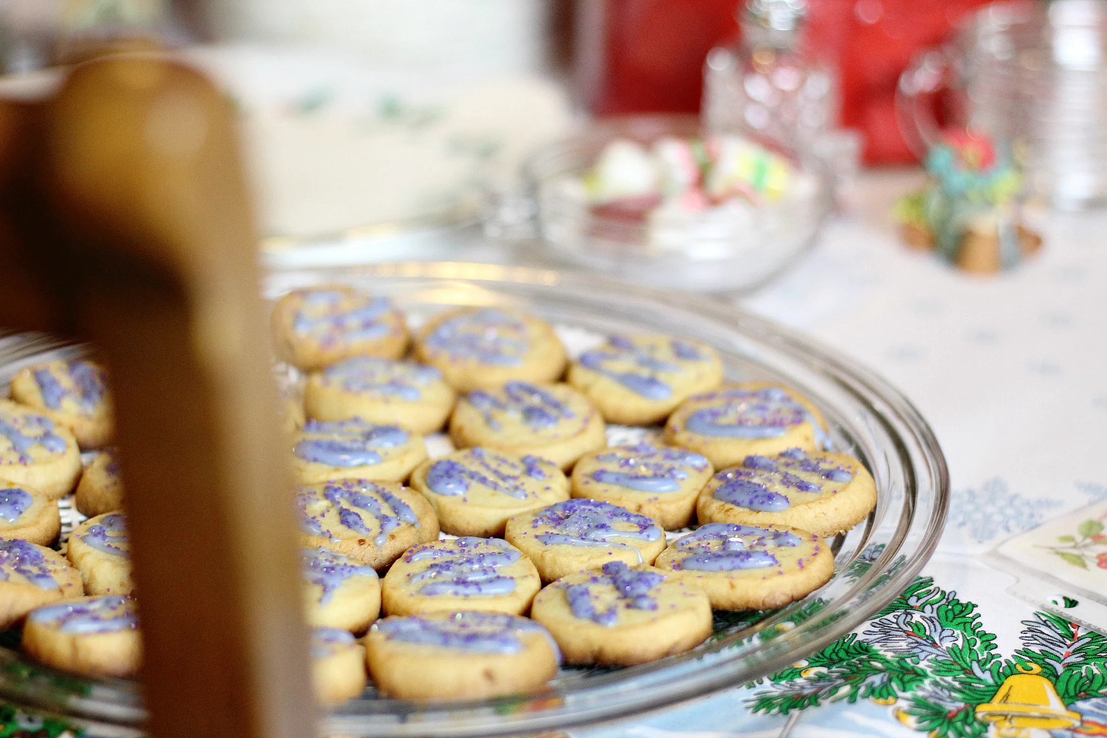 Lemon Lavender Shortbread (Holiday Style)
