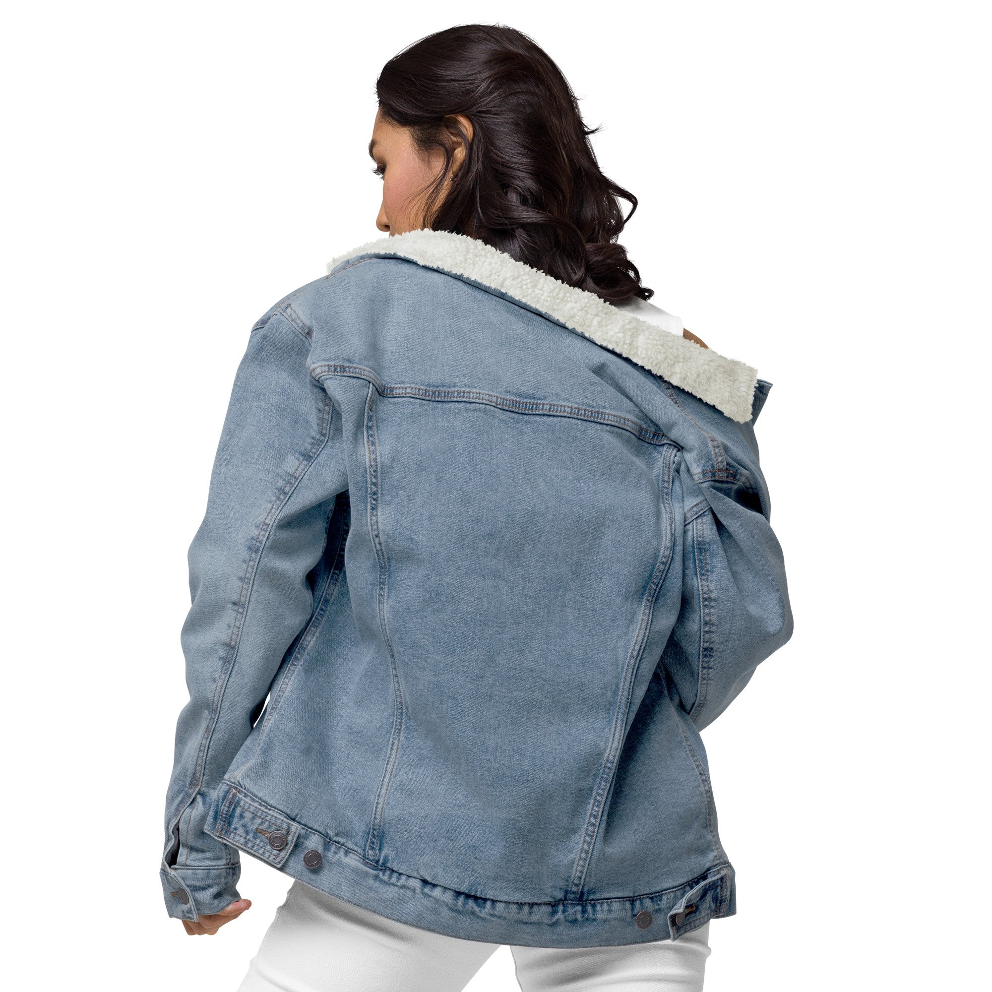 Rees Harps Denim Sherpa Jackets — Harpsicle® Harps