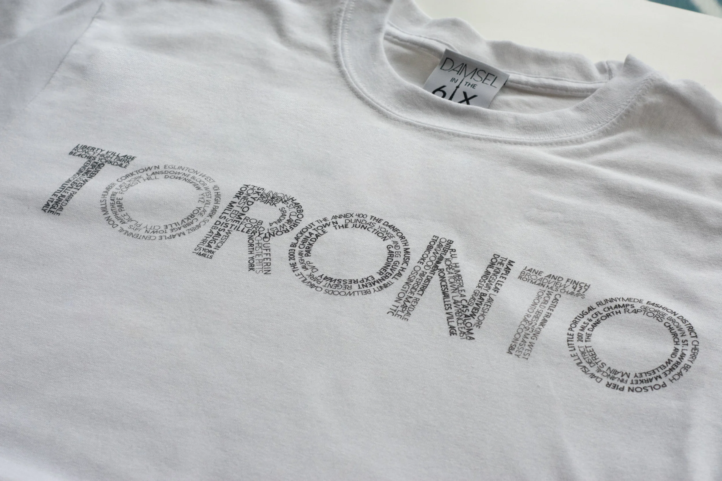 Toronto Iconic Tee Unisex Damsel In The 6ix