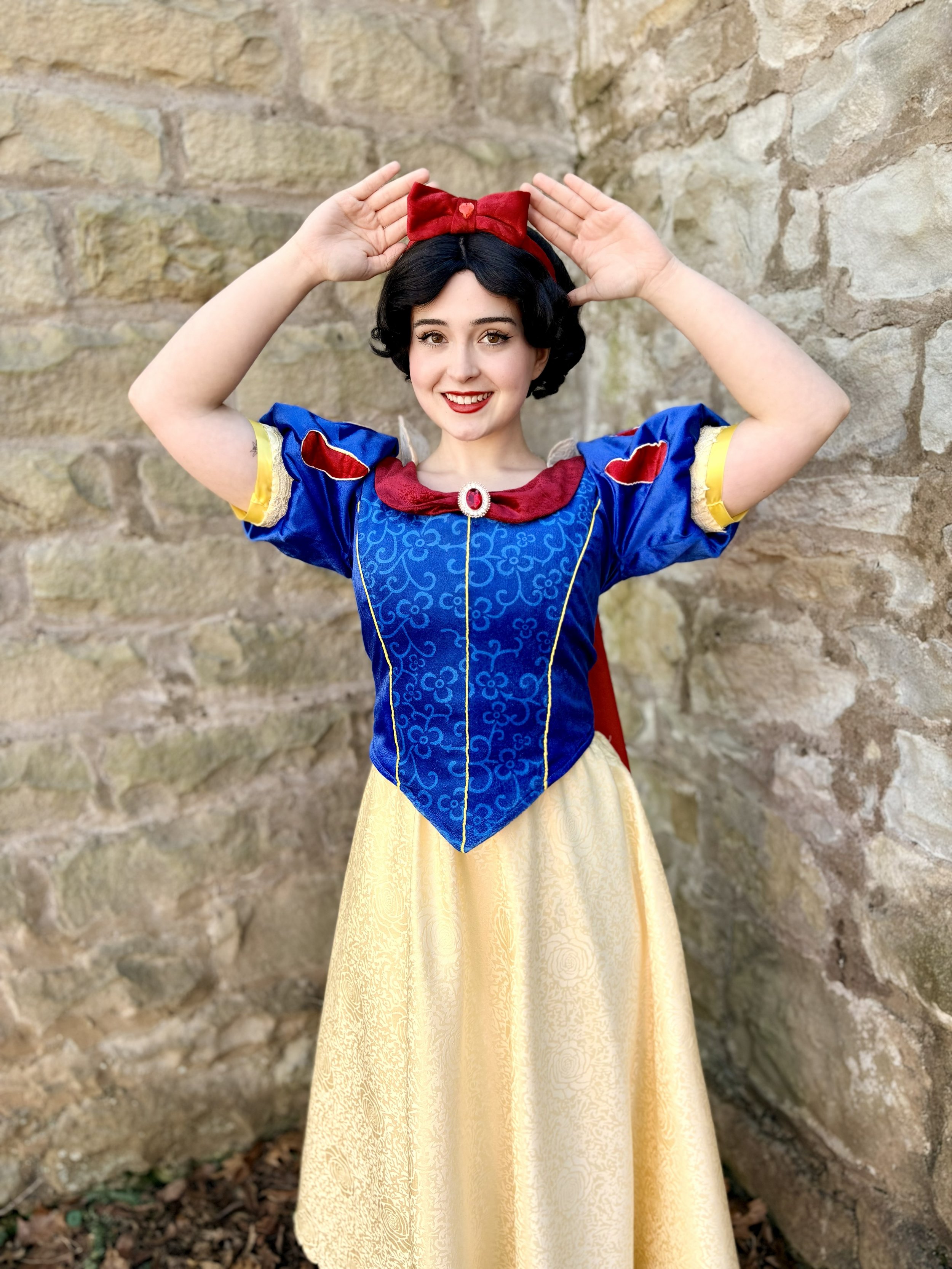 Snow White Church Tea Party Visit