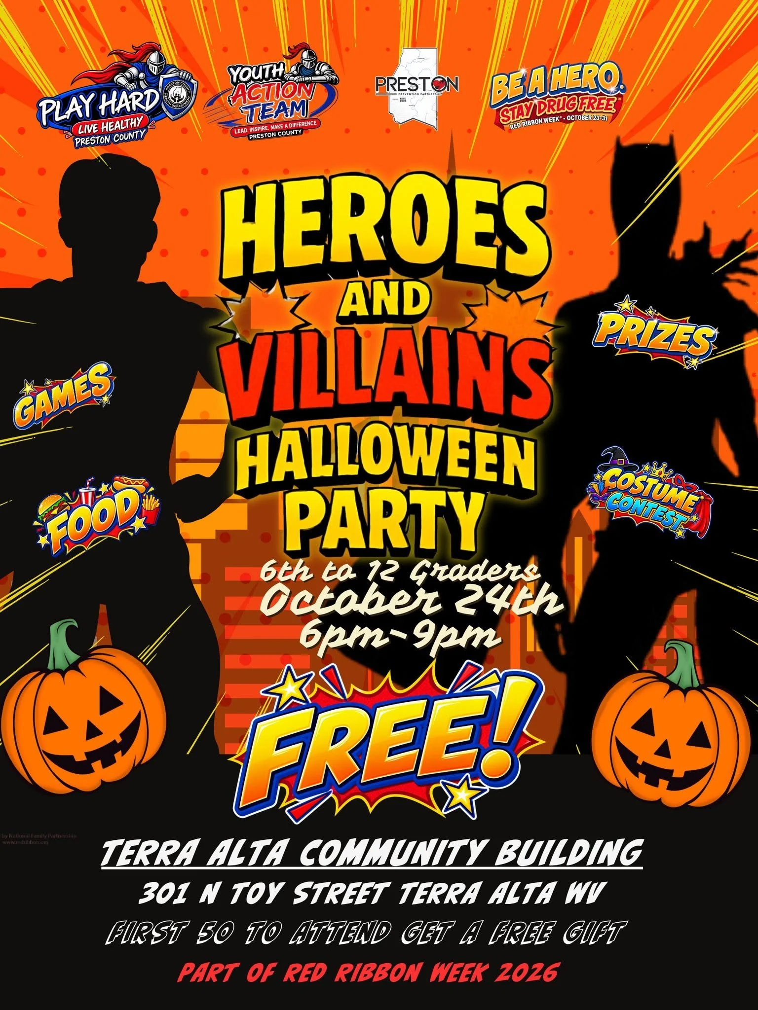 Villains Halloween Party
