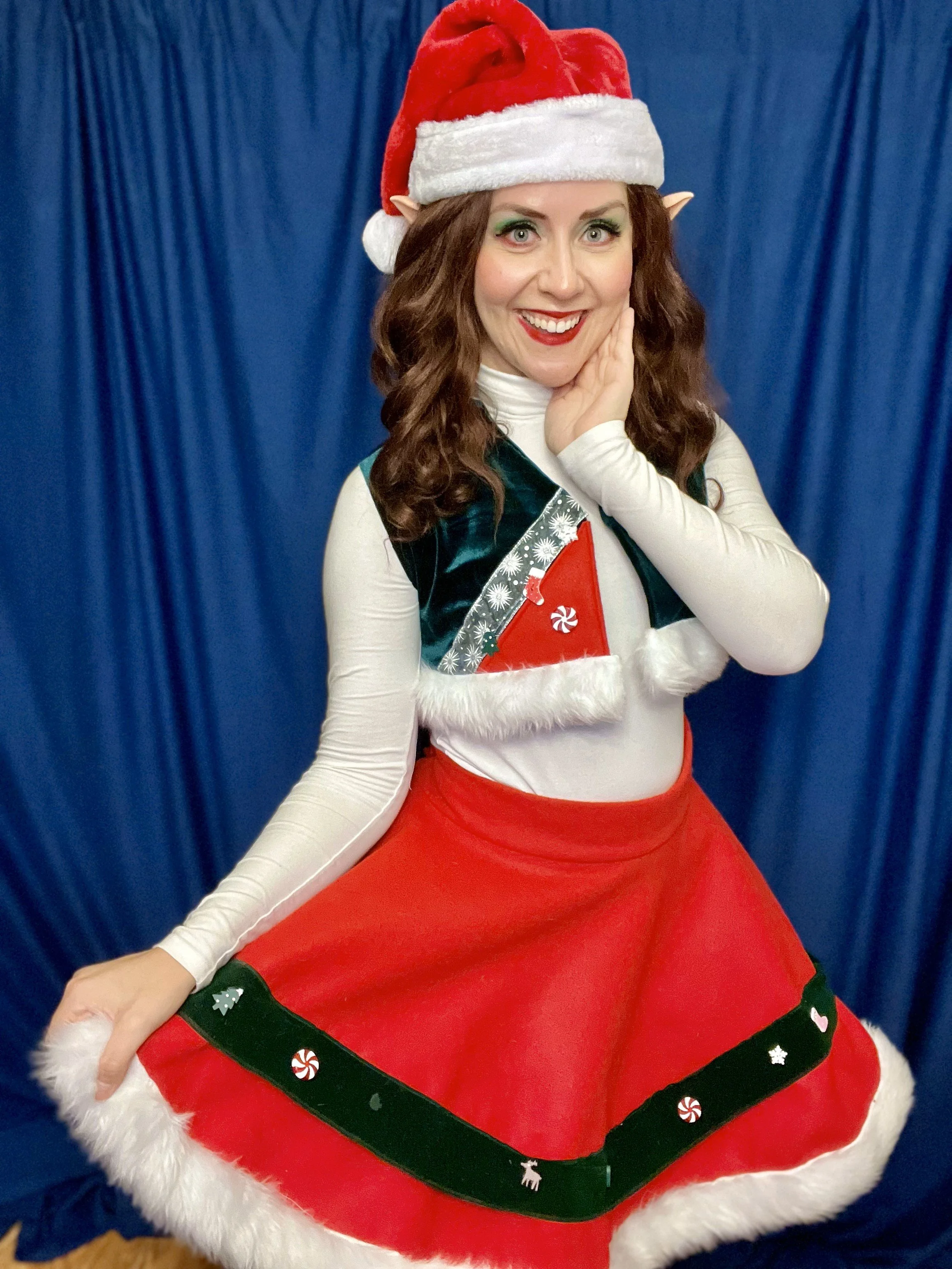 Noelle the Elf Visit
