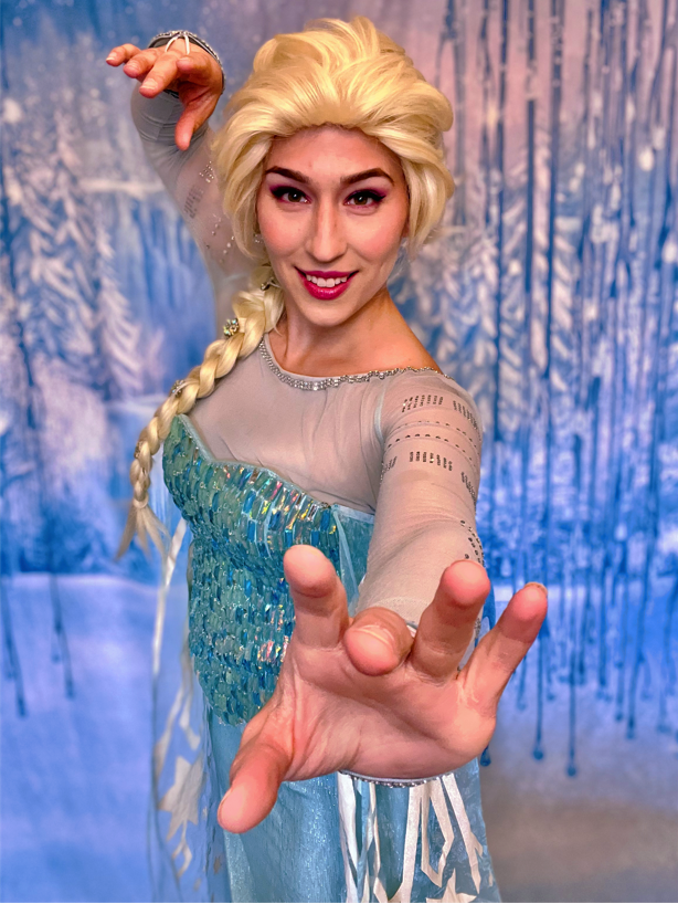 Ice Queen Birthday Visit
