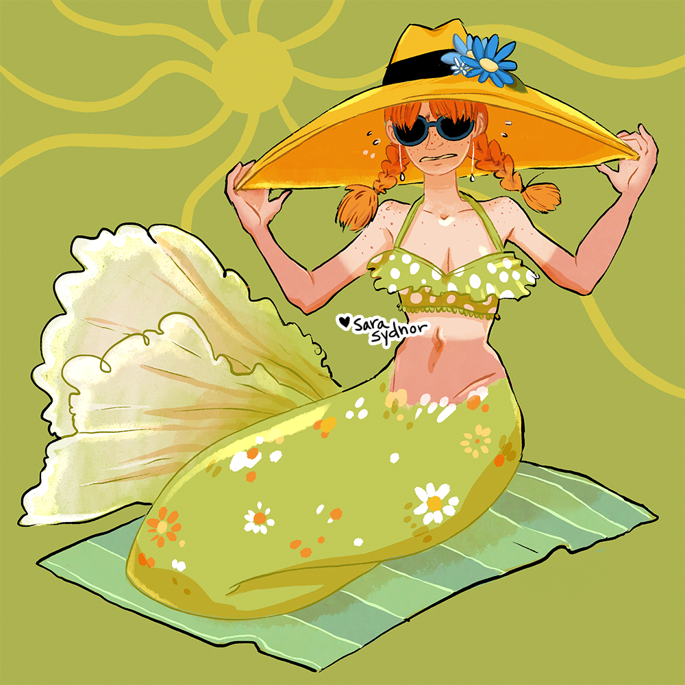 Green Oasis Mermaid