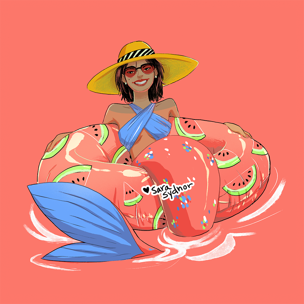 Living Coral Mermaid