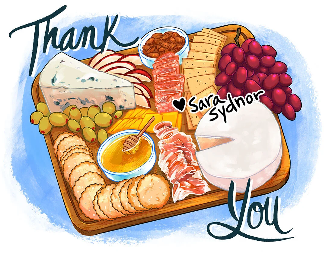 Thank You, charcuterie board.