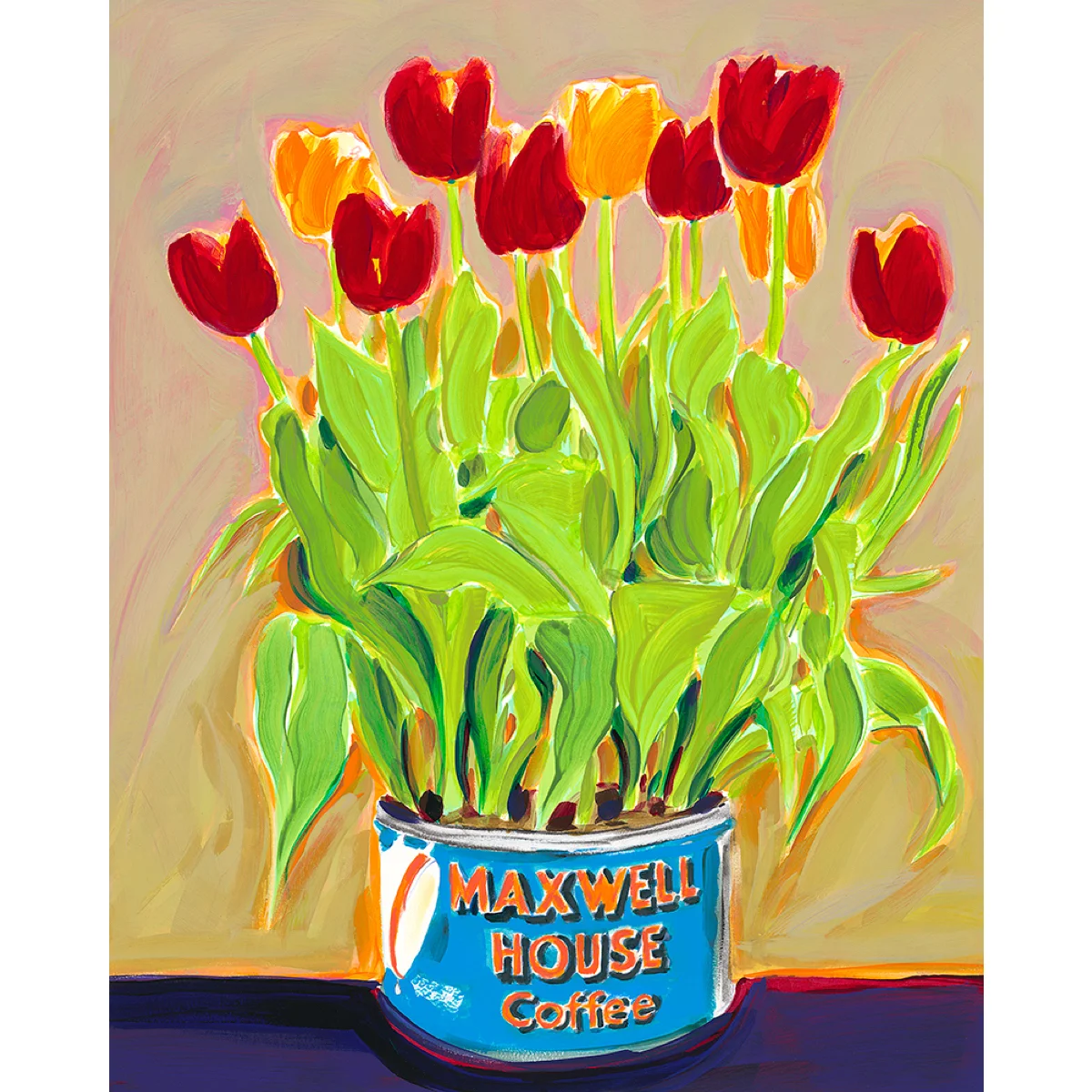 Tulips in Coffee Can Blue.jpeg