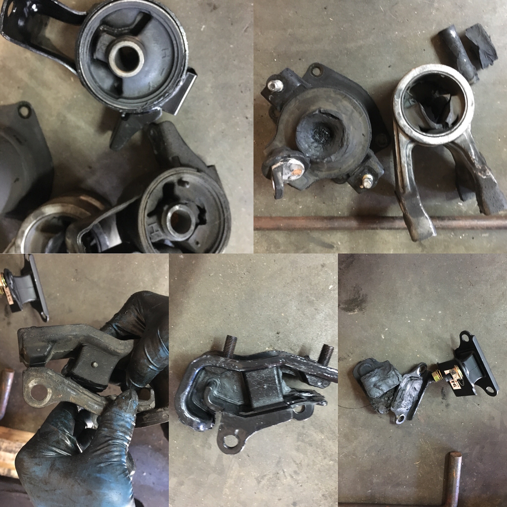AM High Quality 5-Piece Engine & Transmission Mount Set For Honda Odyssey 1999-2004 3.5L Automatic
