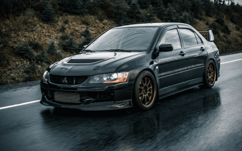 Black Mitsubishi
