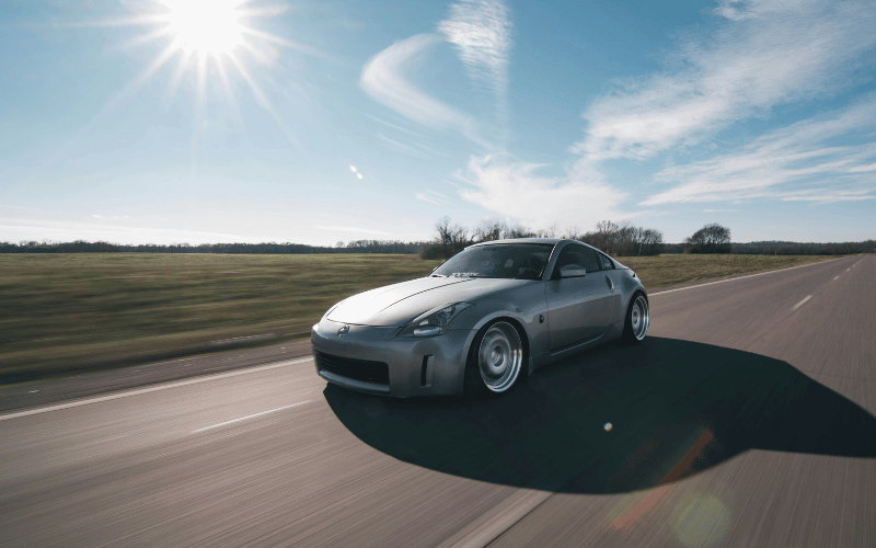 Silver Nissan
