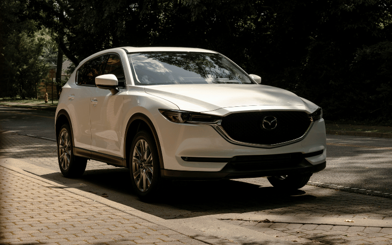 White Mazda