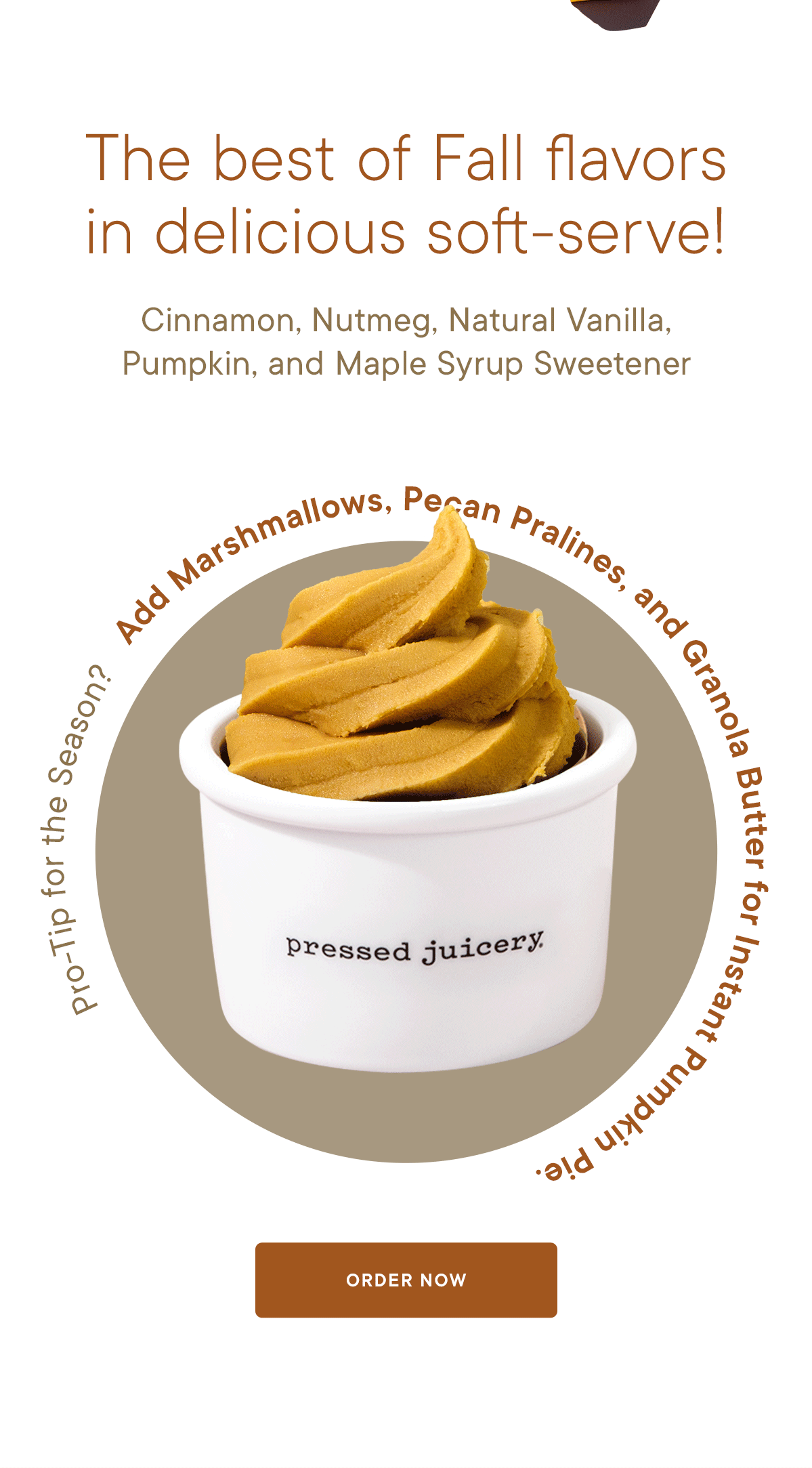 Pressed Juicery Pumpkin Spiced Freeze