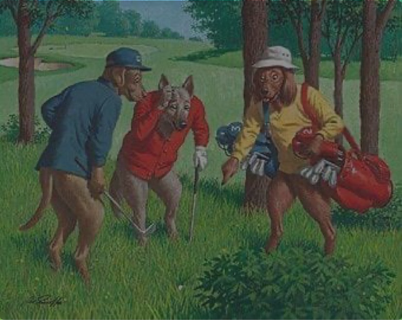 Dogs Playing Golf (dark).png
