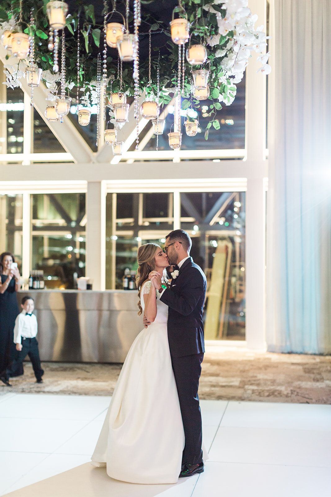 Fairbanks Florist Hanging Floral First Dance.jpg