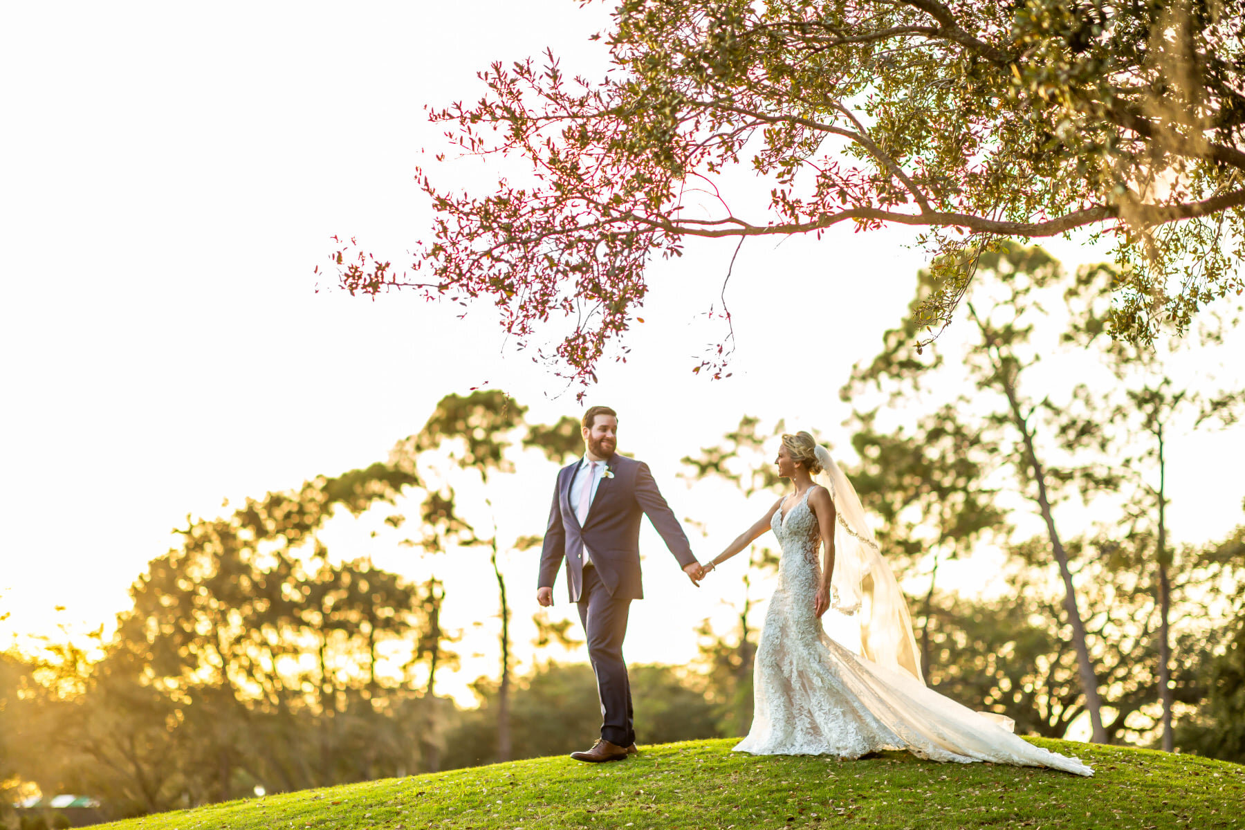 Couple 3 Pretty in Pink Country Club Wedding FLorida.jpg