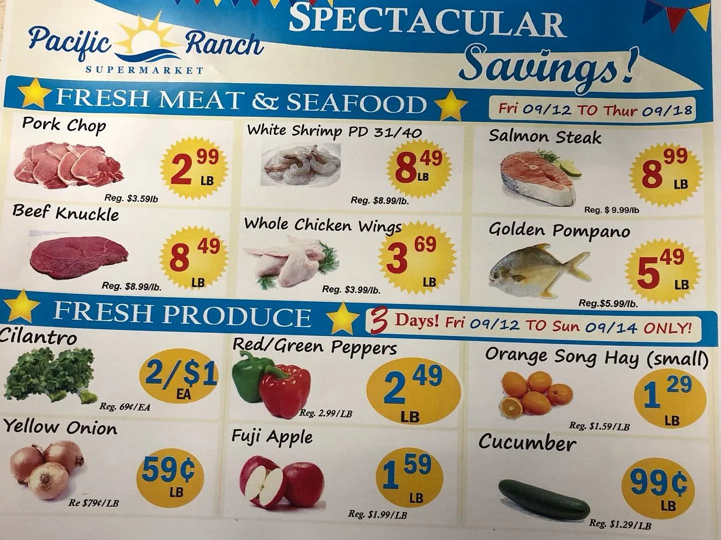 Weekly sale from 09/12/2025-09/18/2025!