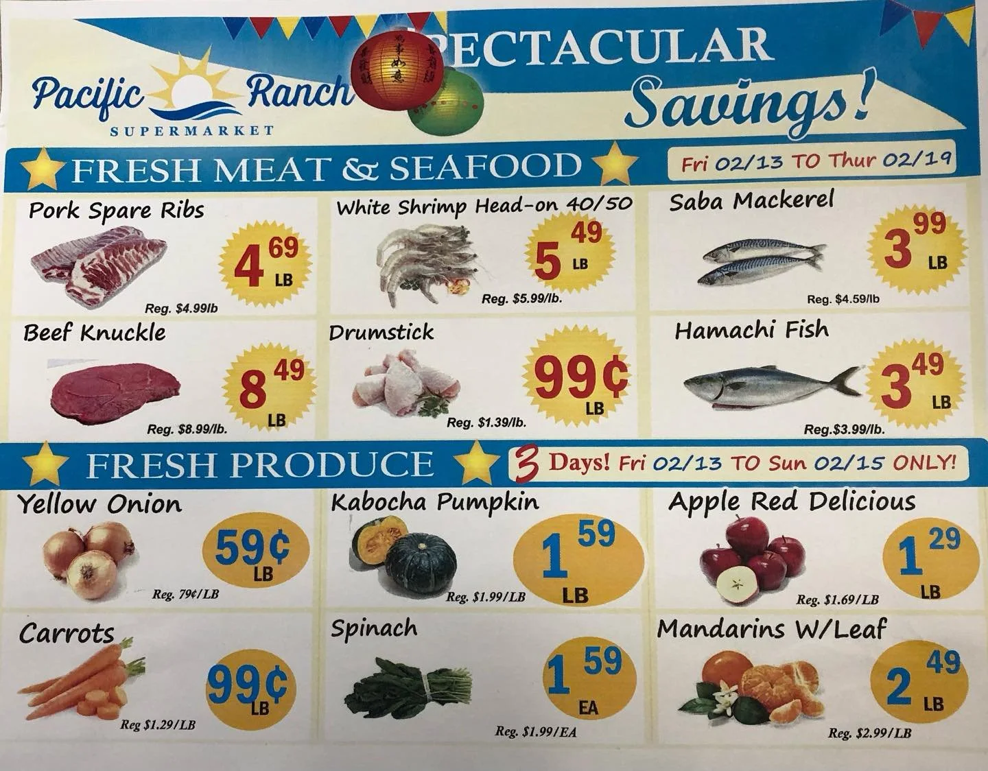 Lunar New Year celebrations week sales from 02/13/2026-02/19/2026!