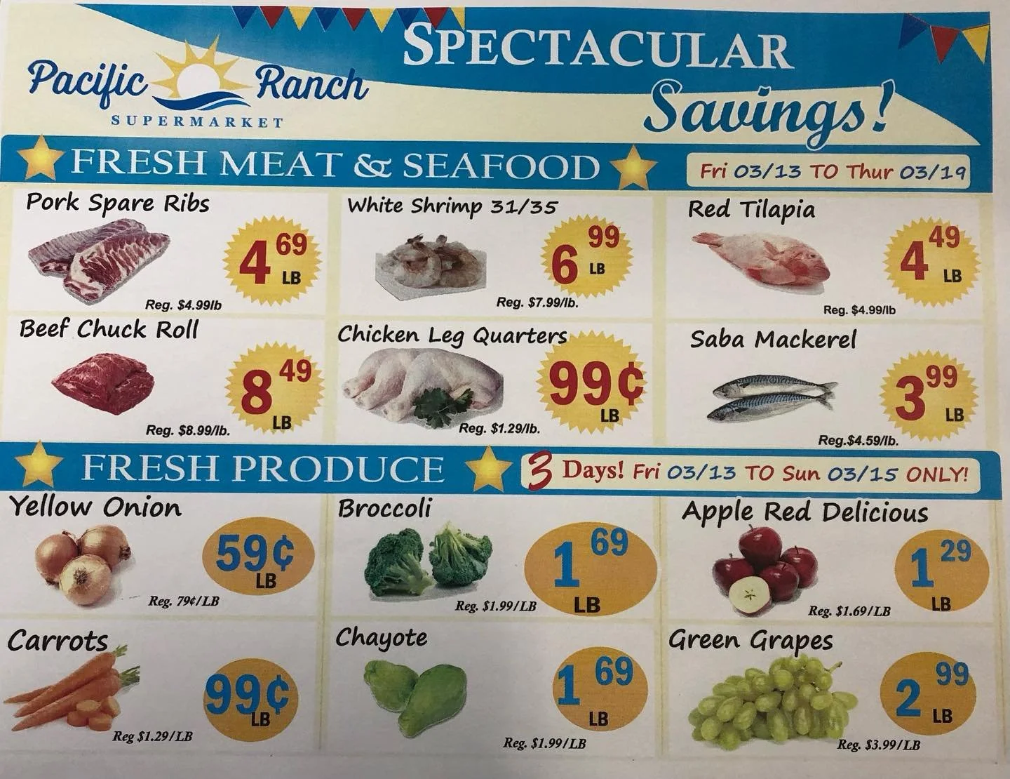 Weekly Sales end from 03/13/2026-03/19/2026!