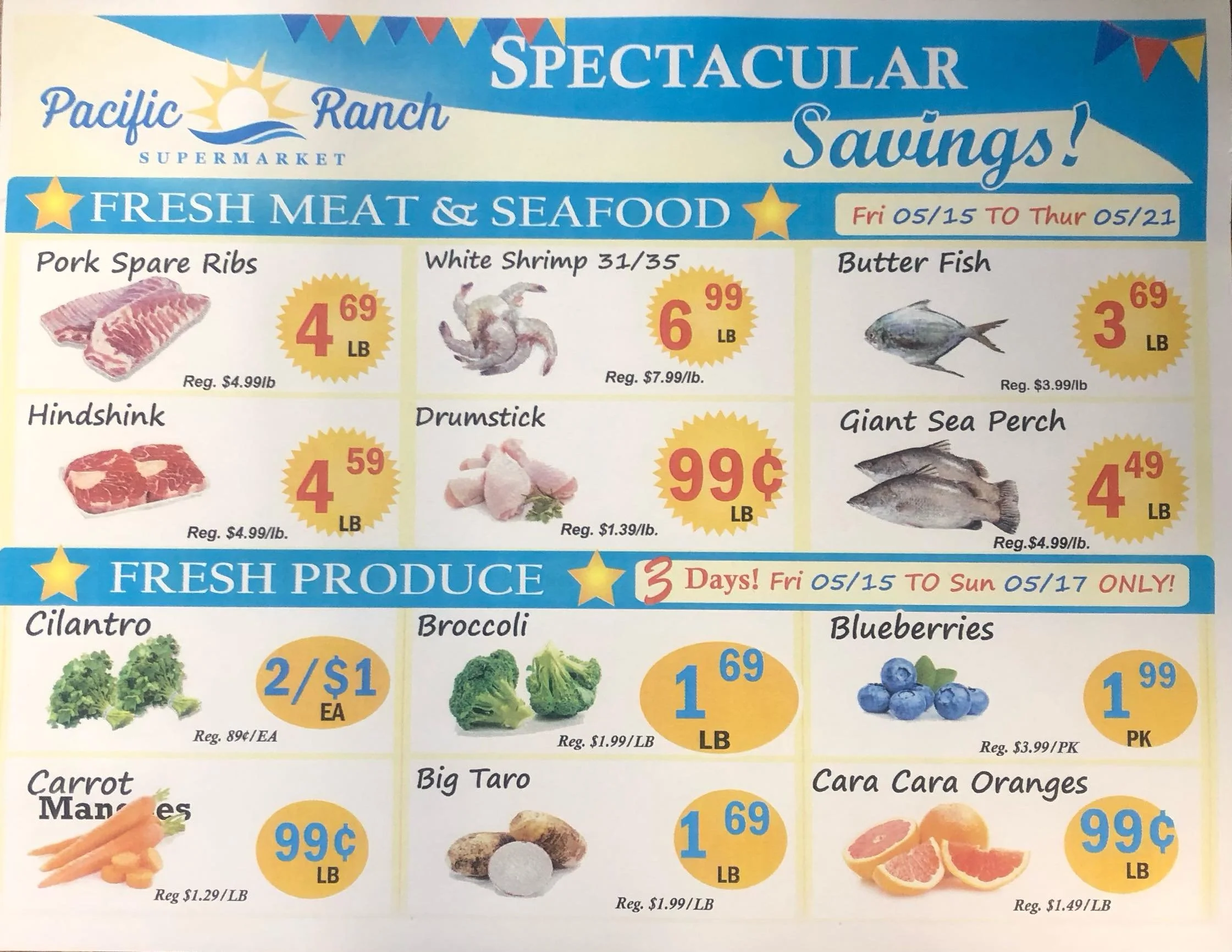 Weekly sales from 05/15/2026-05/21/2026!