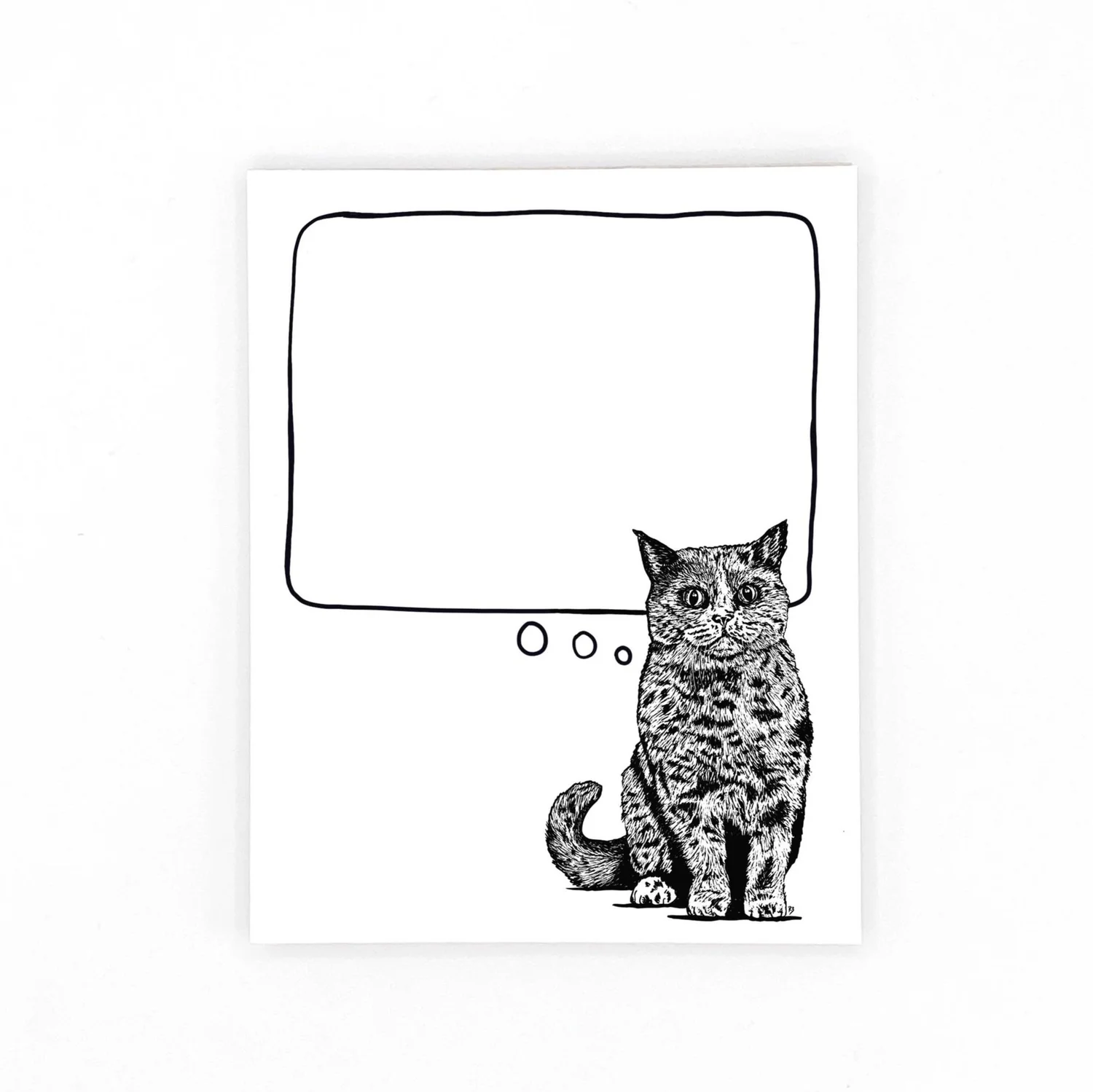 British Shorthair Cat Notepads 2 pack