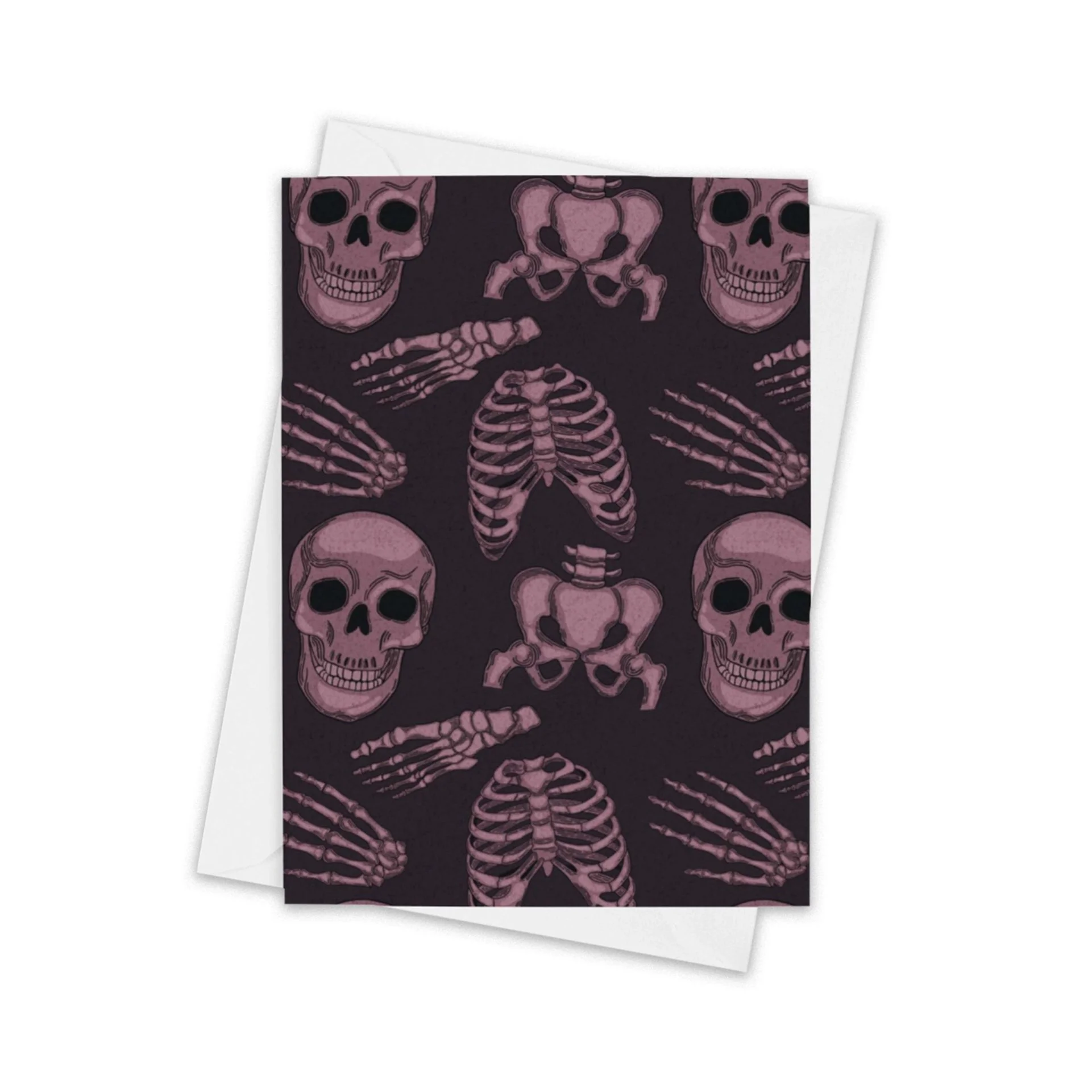 Notecards - 4 Pack - Skeleton