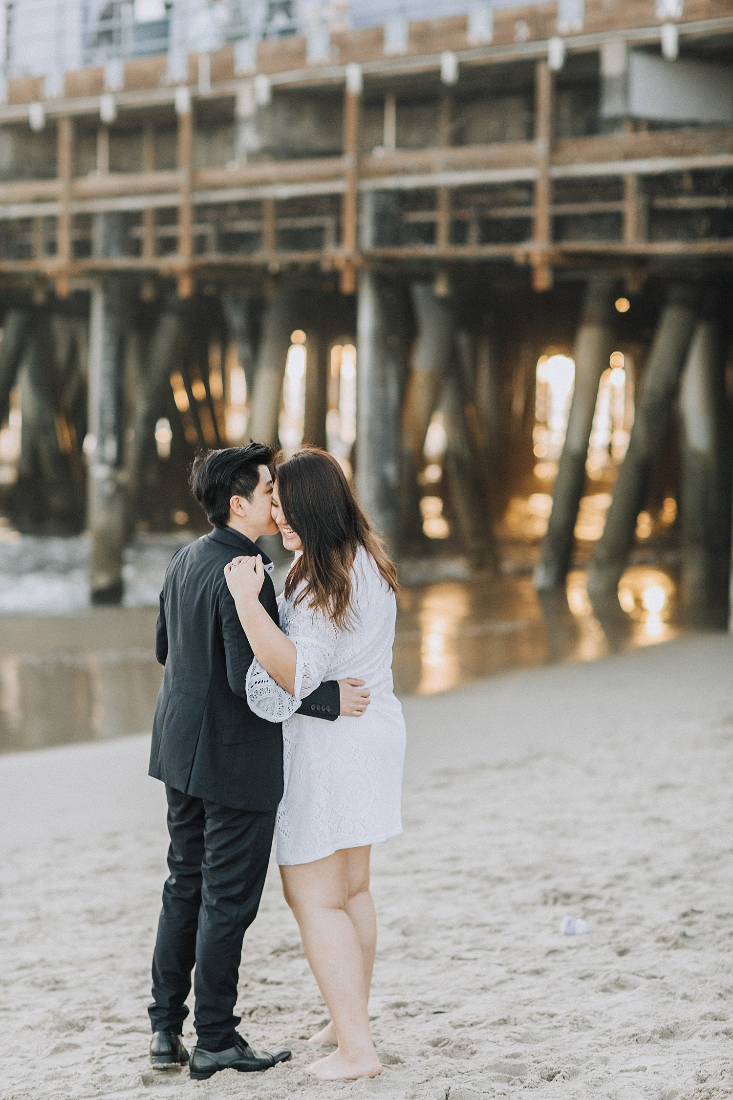 Santa Monica Elopement Photography