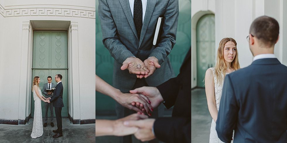 Elopement Photography | Los Angeles, CA | The Griffith Observatory | Jessie Caballero Wedding Photographer