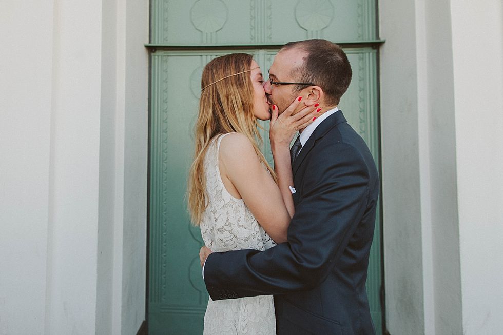 Elopement Photography | Los Angeles, CA | The Griffith Observatory | Jessie Caballero Wedding Photographer