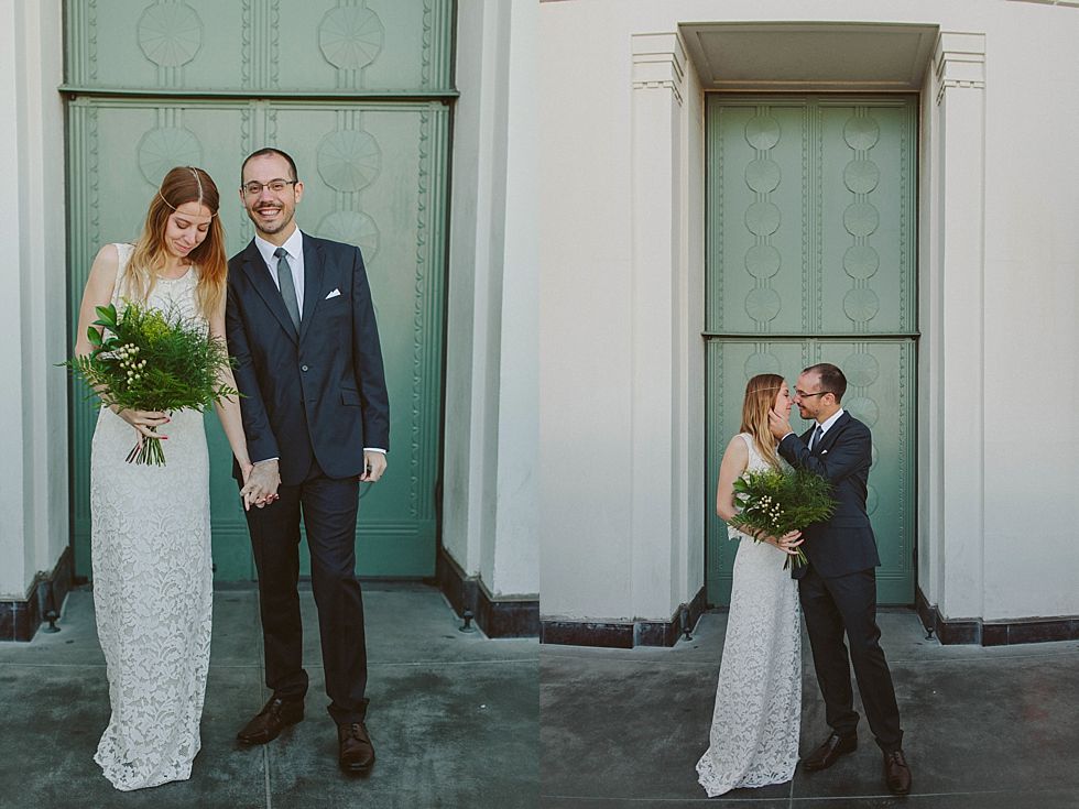 Elopement Photography | Los Angeles, CA | The Griffith Observatory | Jessie Caballero Wedding Photographer