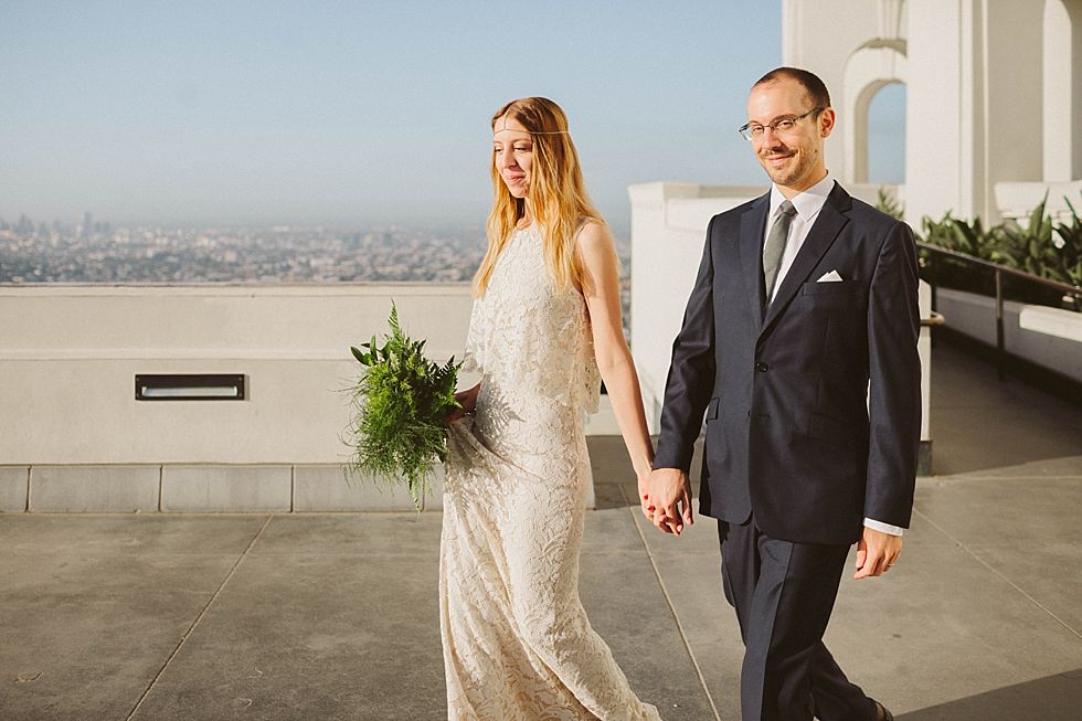 Elopement Photography | Los Angeles, CA | The Griffith Observatory | Jessie Caballero Wedding Photographer