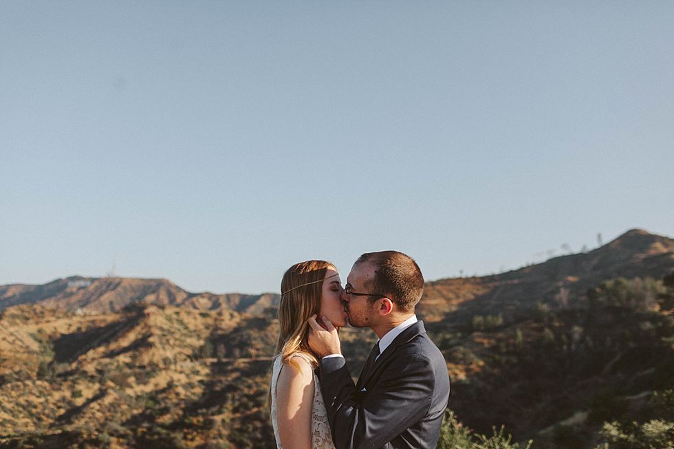 Elopement Photography | Los Angeles, CA | The Griffith Observatory | Jessie Caballero Wedding Photographer