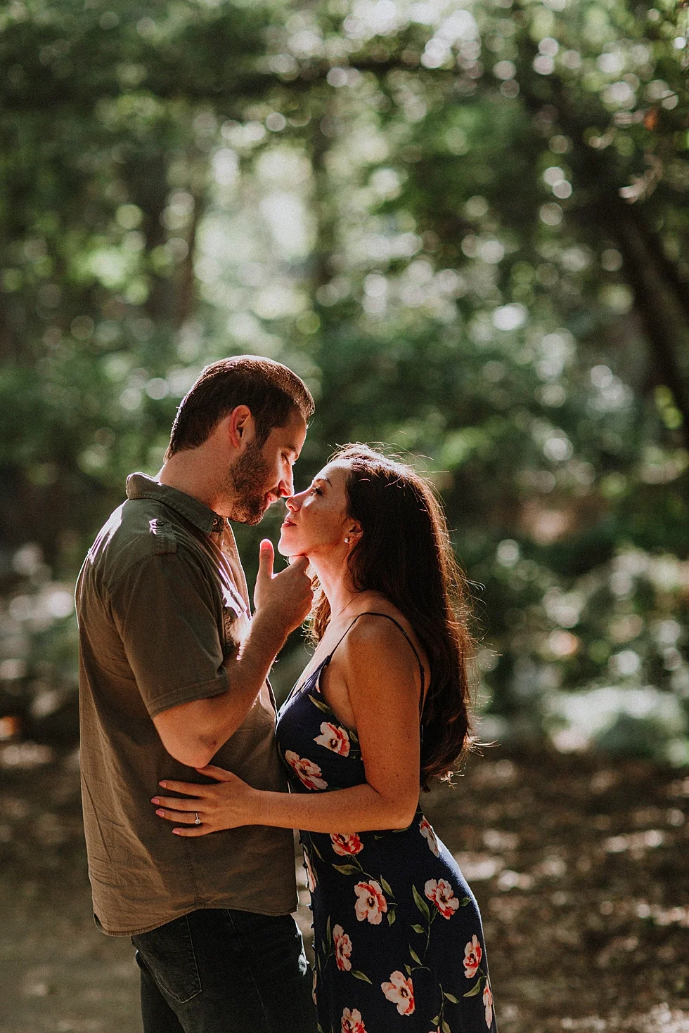 Switzer Falls Engagement Photography