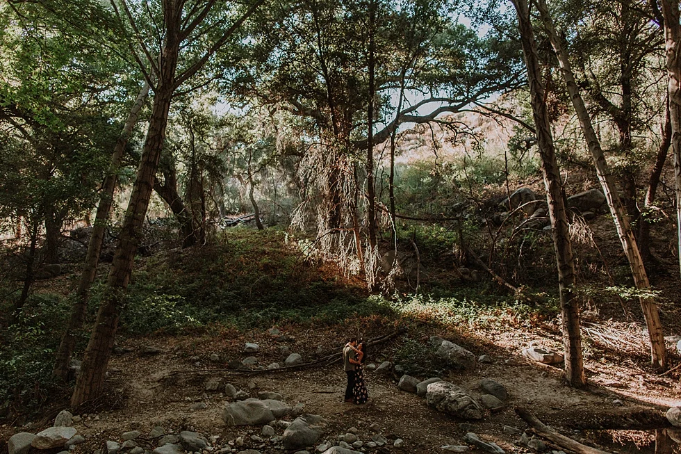 Switzer Falls Engagement Photography