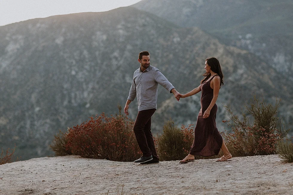 Switzer Falls Engagement Photography